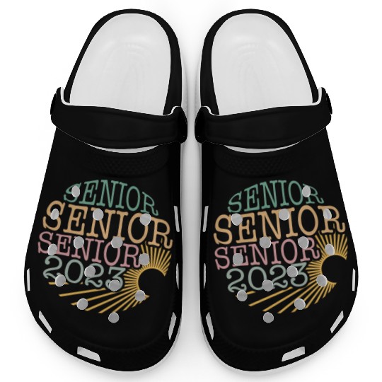 Graduation Clogs, Senior Class Of 2023 Floral