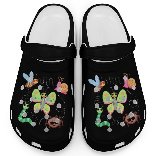 Cool Insects Sunglasses Bug Lover Clogs