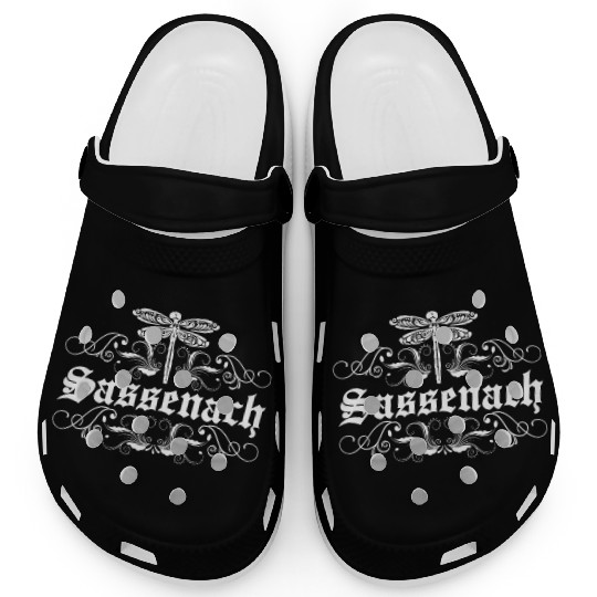 Sassenach Outlander Celtic Gaelic Dragonfly Clogs