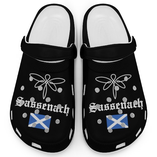 Sassenach Outlander Celtic Gaelic Dragonfly Clogs