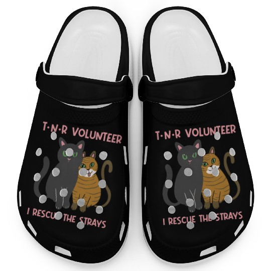 T N R Volunteer I rescue stray cats street cats Clogs