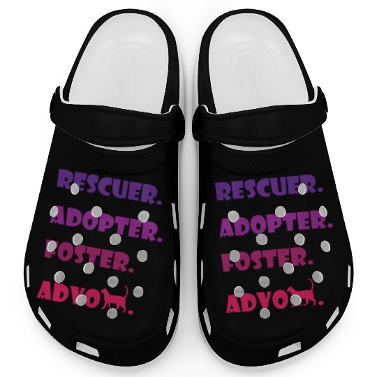 Rescue adopt, foster, advocat street cat volunteer Clogs