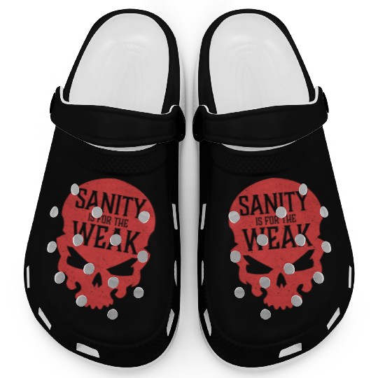 Demon Skull Sanity is for the Weak Clogs