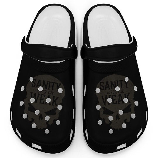 Demon Skull Sanity is for the Weak Clogs