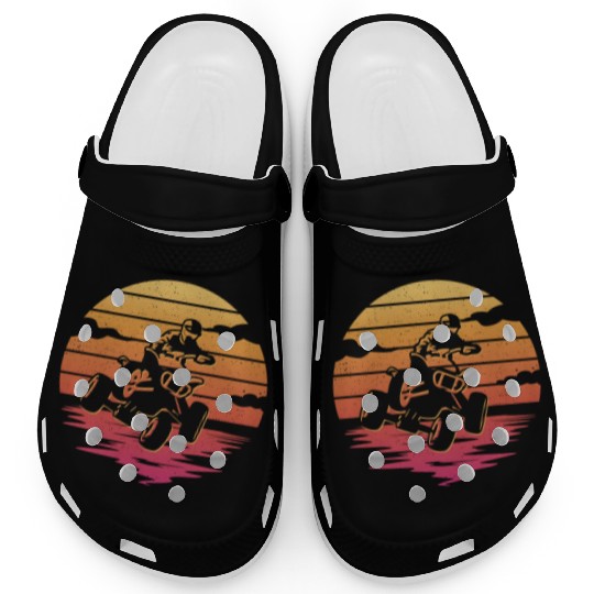 Quad Biker Boys Offroad 4 wheeler ATV Clogs