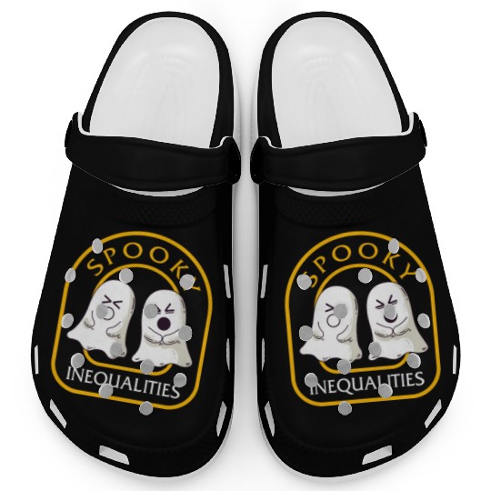Halloween Math Teacher Clogs, Spooky Inequalities