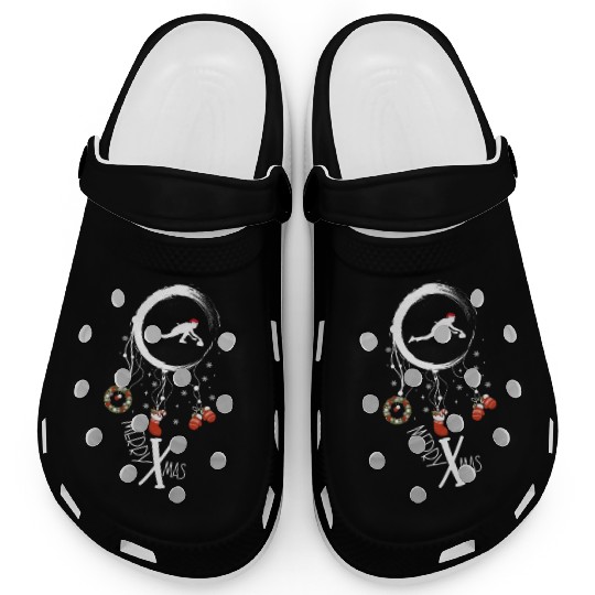 Winter dreamcatcher Christmas Curling Clogs