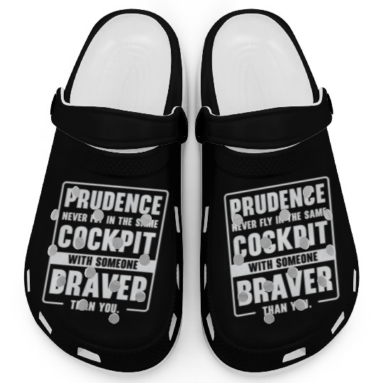 Prudence Wisdom Quotes Pilot Philosophy Clogs