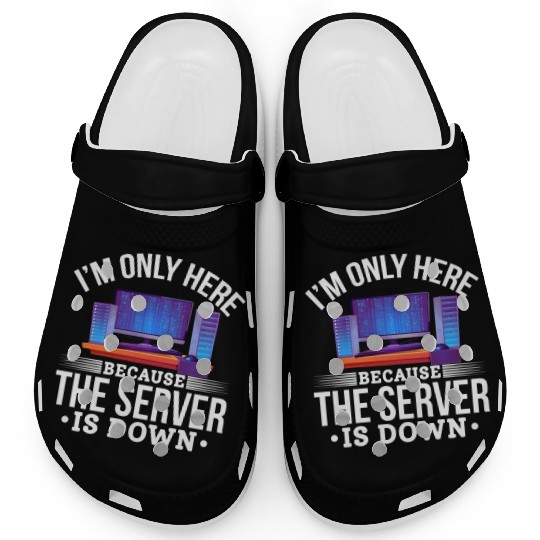 Humorous Computer Science IT Joke Clogs