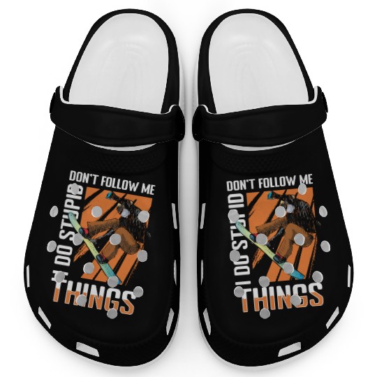 Snowboarding Vacation Freestyle Clogs