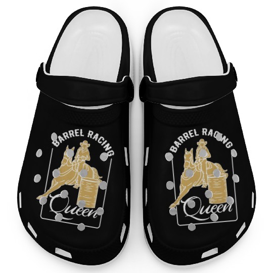 Barrel Racing Queen Clogs