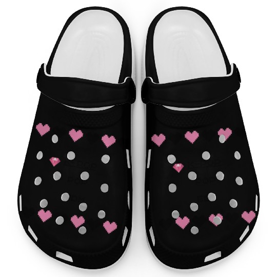K pop design art 3 Clogs