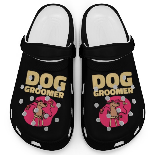 Dog Groomer Canine Grooming Hygiene Clogs