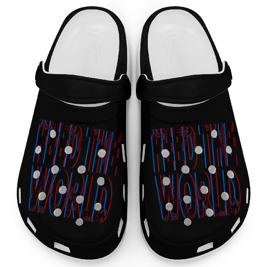 quot Feed The World quot Essential Clogs