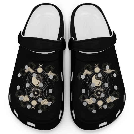 Astrology Magic Boho Tarot Card Clogs