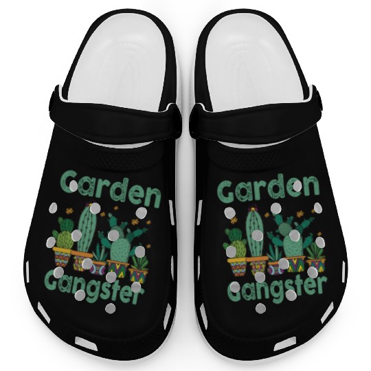 Garden Gangster Flower Enthusiast Clogs