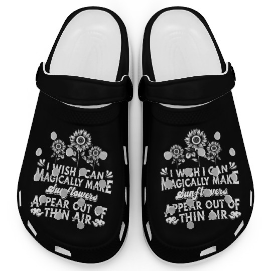 Sunflower Gardening Clogs