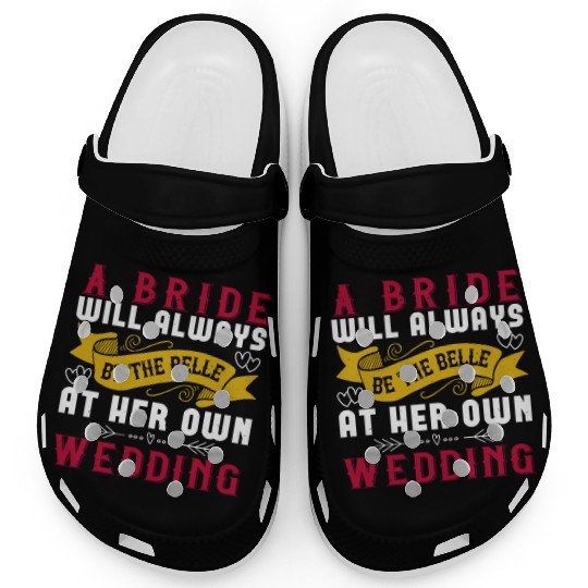 A bride will always be the belle of the ball at Clogs