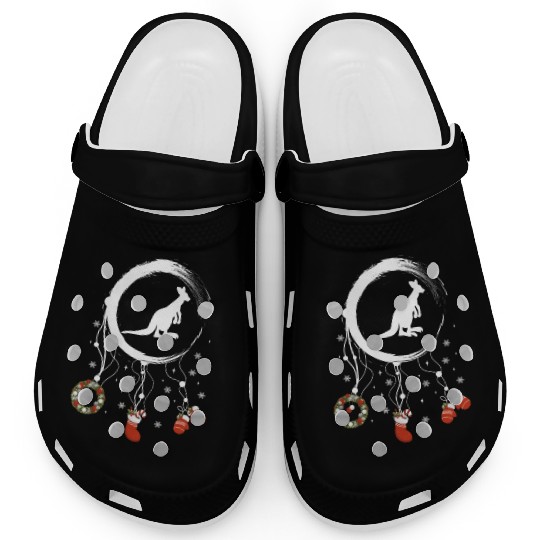 Winter dreamcatcher Christmas Kangaroo Clogs