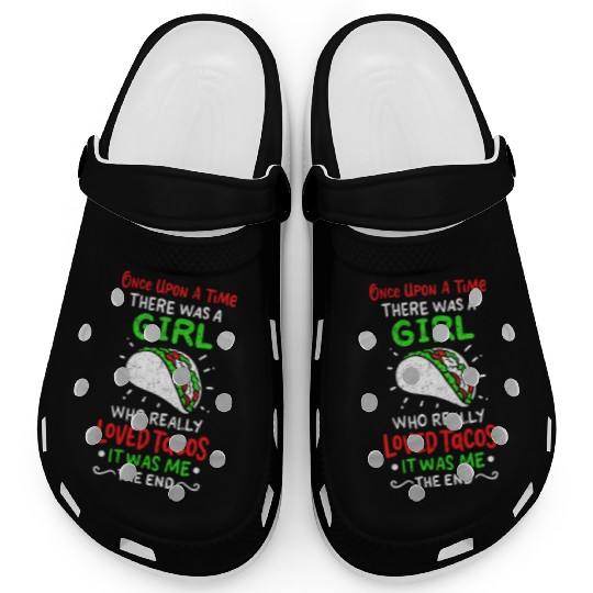 Once Upon A Time Taco Girl Cinco de Mayo Mexican Clogs