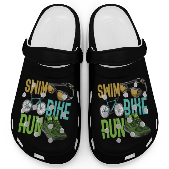 Children Triathlet Swim Bike Run Triathlon Clogs
