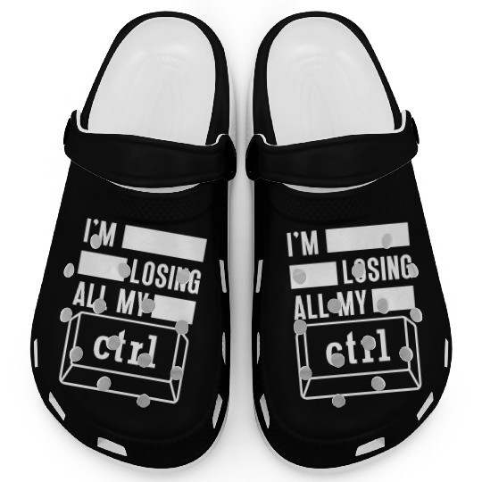 Cyber Security Computer Key Software Engineer Clogs