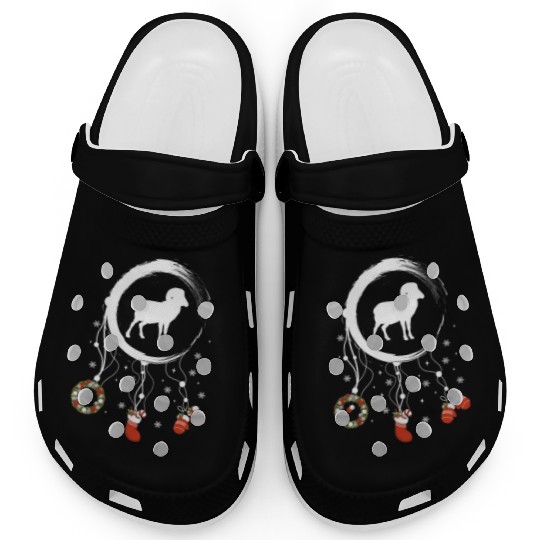 Winter dreamcatcher Christmas Capricorn Clogs