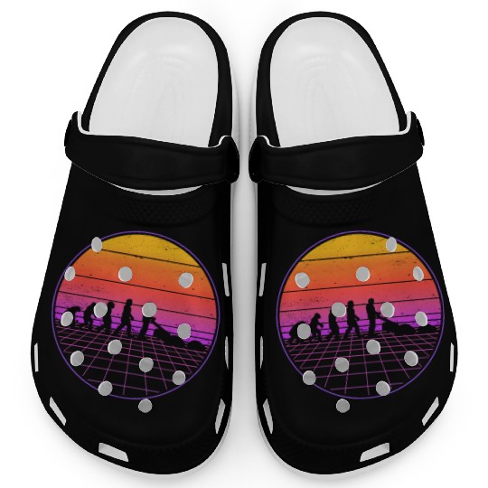 Robotic Lawnmower Evolution Retro Clogs
