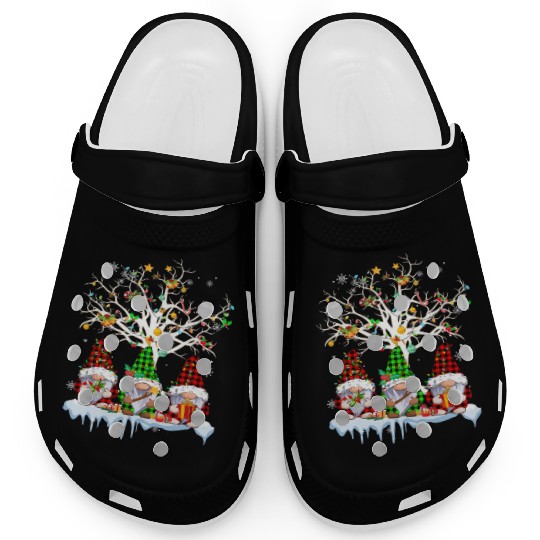 Gnomes Merry Christmas Light Family Gnome Xmas Clogs