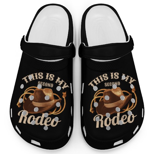 Rodeo Bull Riding Livestock Show Farmer Cattle Clogs