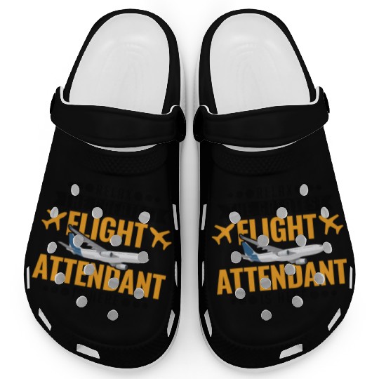 Flight Attendant Gift Stewardess Clogs