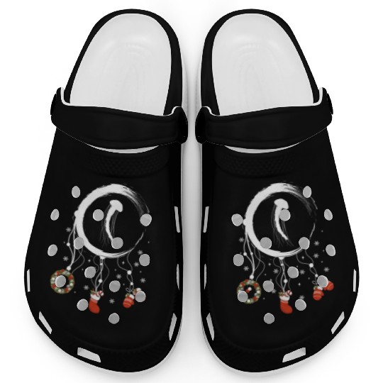 Winter dreamcatcher Christmas Jellyfish Clogs