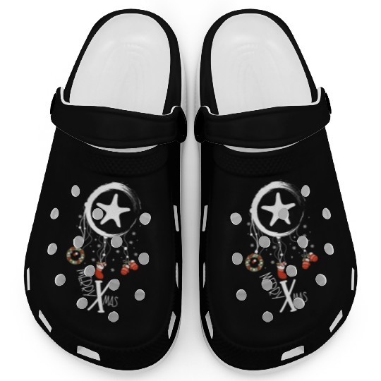 Winter dreamcatcher Christmas Starfish Clogs