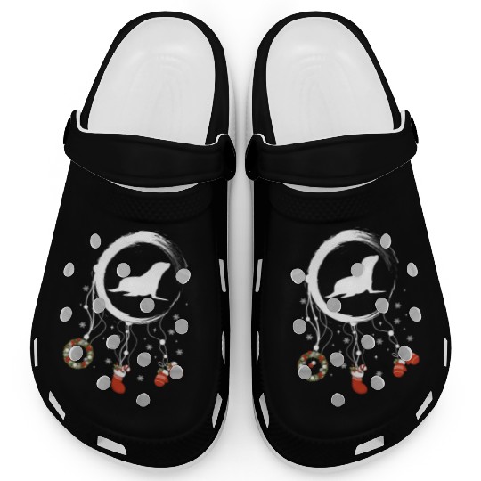 Winter dreamcatcher Christmas Seal Clogs