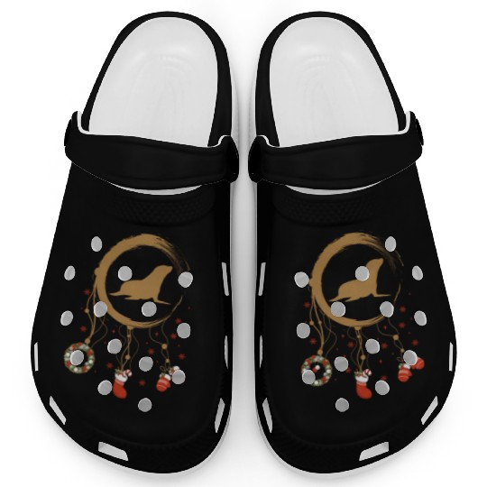Winter dreamcatcher Christmas Seal Clogs