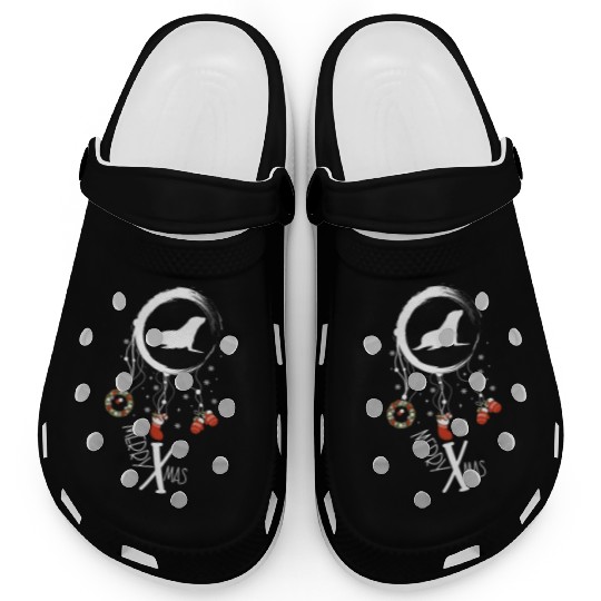 Winter dreamcatcher Christmas Seal Clogs