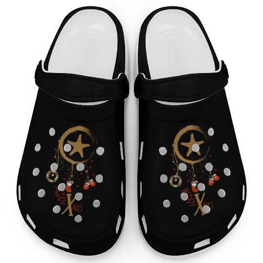 Winter dreamcatcher Christmas Starfish Clogs