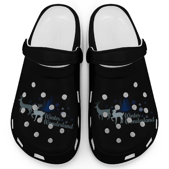 Let's meet in winter wonderland Clogs