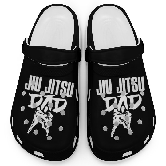 Jiu-Jitsu Dad BJJ Father Martial Arts MMA Jujitsu Clogs