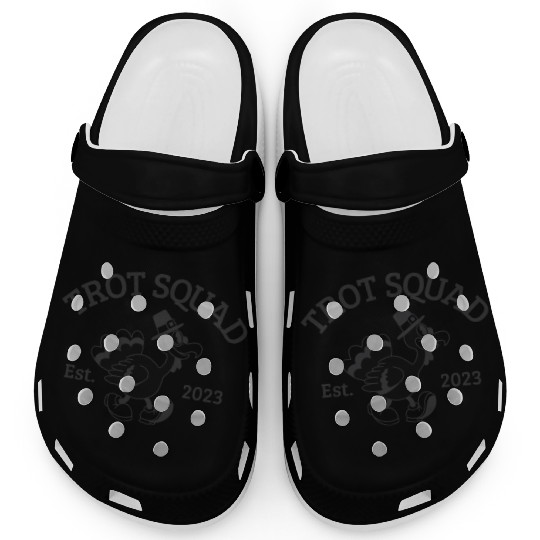 Trot Squad Established 2023 Funny Turkey Trot Clogs