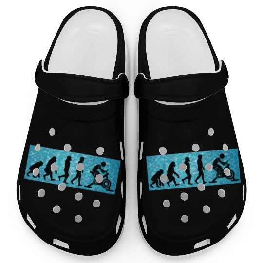 Aqua Cycling Swimming Pool Fitness Evolution Clogs