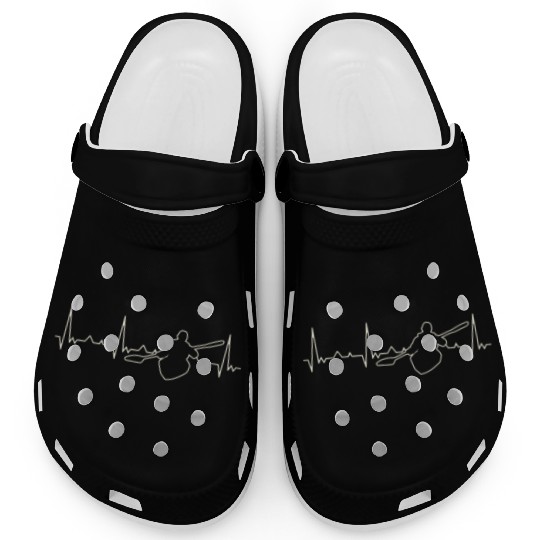 Canoe. Heart. Love. EKG. Pulse. Beat. Clogs