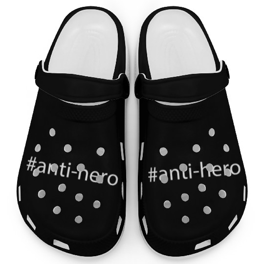 Anti-Hero Large # Hashtag Gift Music Fan Lover Clogs