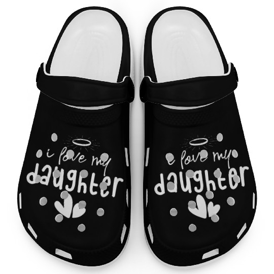 I Love My Daughter Clogs