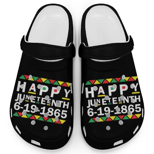 Juneteenth Black History Clogs