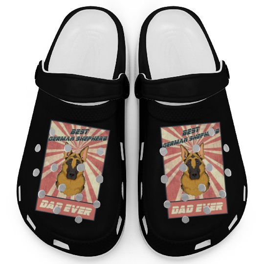 Best German Shepherd Dad Ever I German Shepherd Clogs