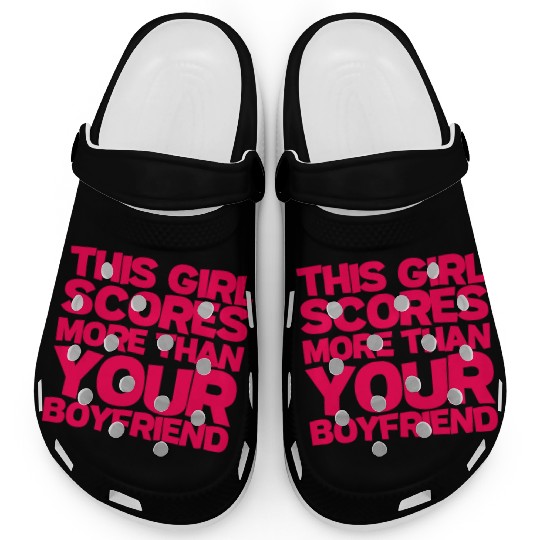 This Girl Scores More Than Your Boyfriend Clogs