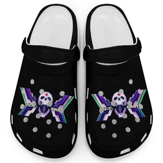 Cyberpunk NT MMA logo Clogs