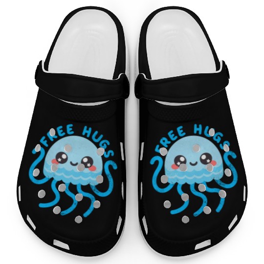 Jellyfish free hugs Clogs