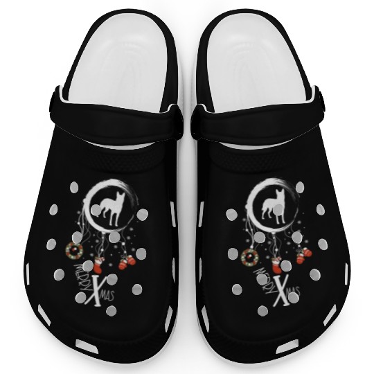 dog dreamcatcher Christmas Belgian Malinois Clogs